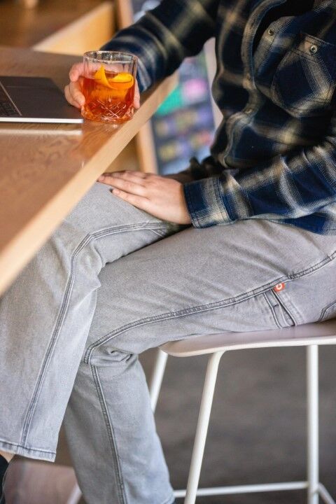 Dovetail Workwear Women's Shop Pant in Magnet Grey