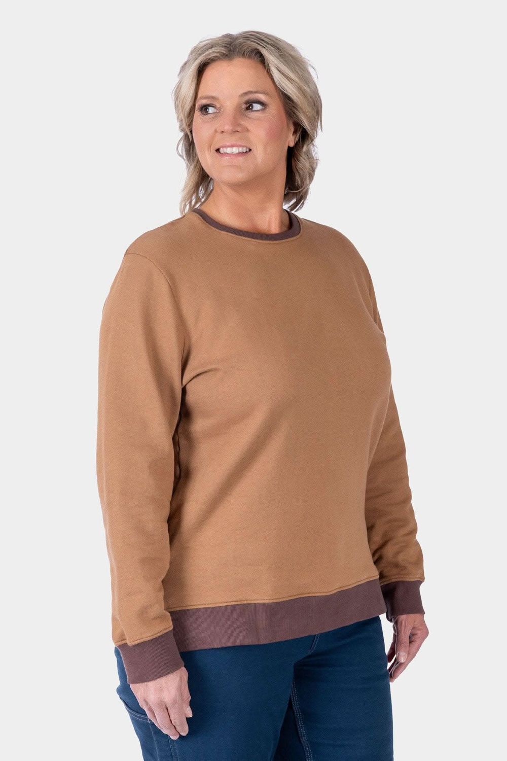 Dovetail Workwear Women's GO TO Crew Sweatshirt