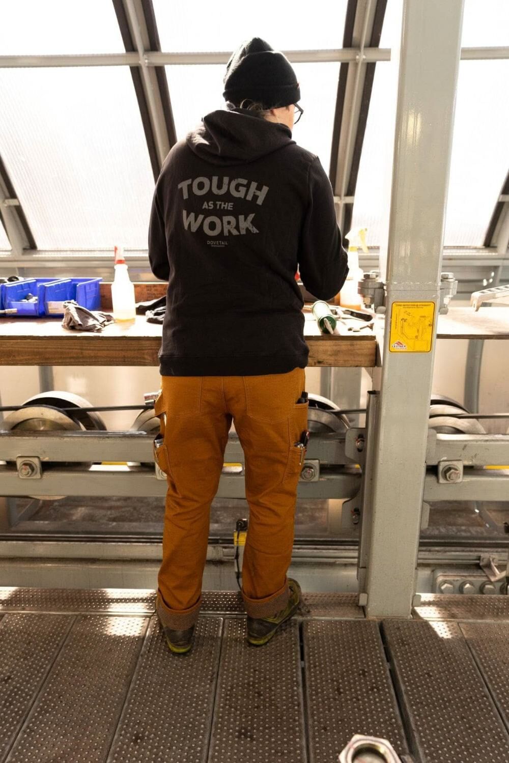 Dovetail Workwear Women's GO TO Graphic Hoodie