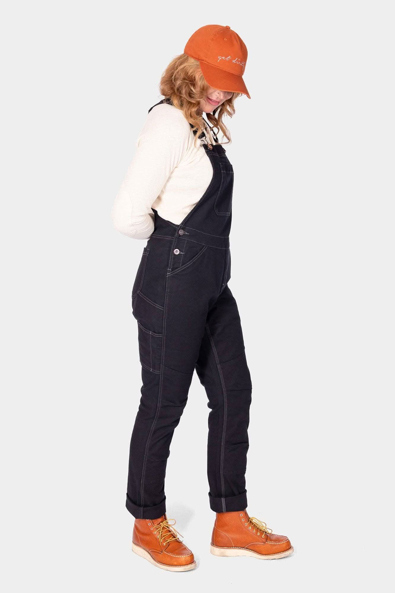 Dovetail Workwear Women's GO TO Stretch Canvas Overalls