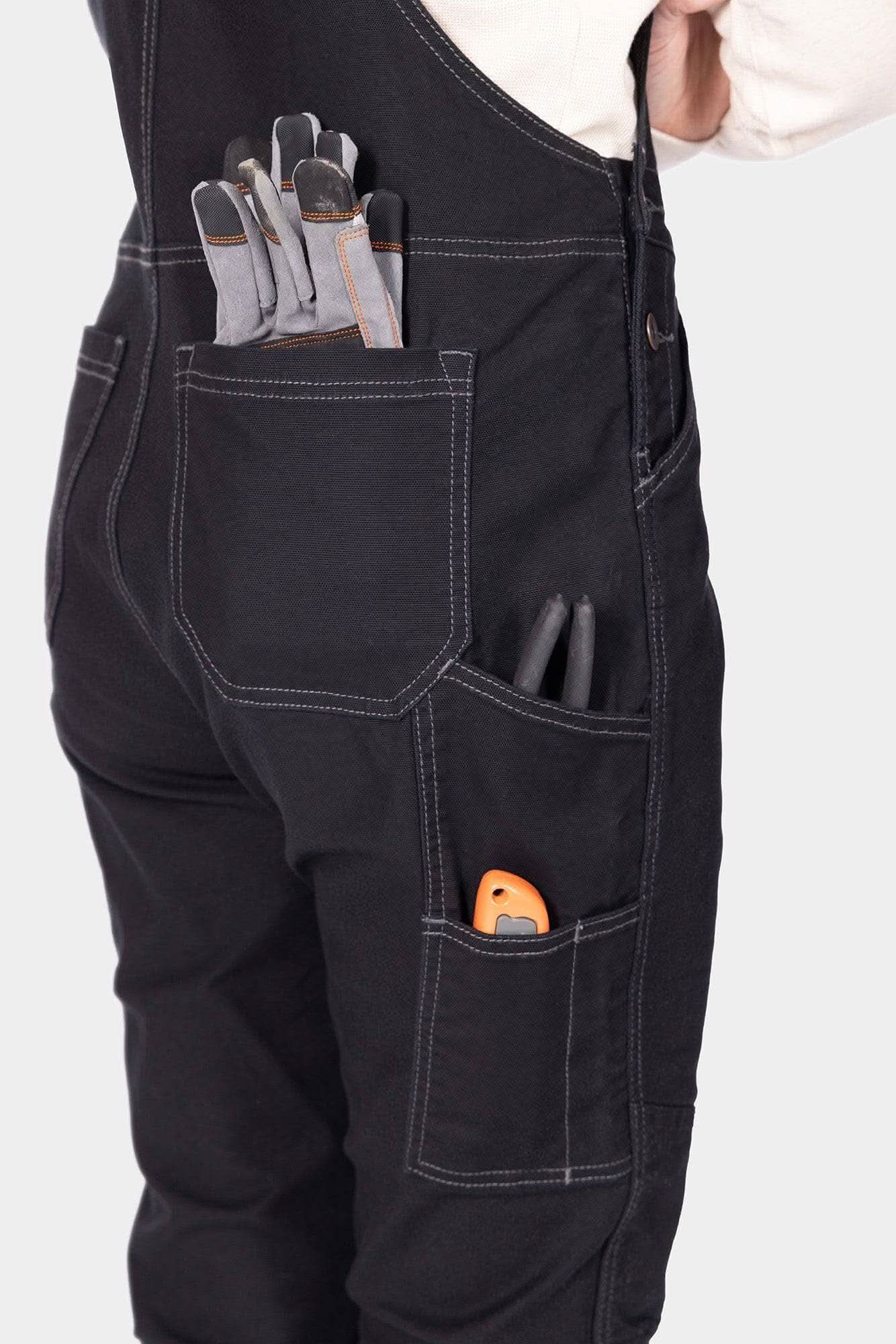 Dovetail Workwear Women's GO TO Stretch Canvas Overalls