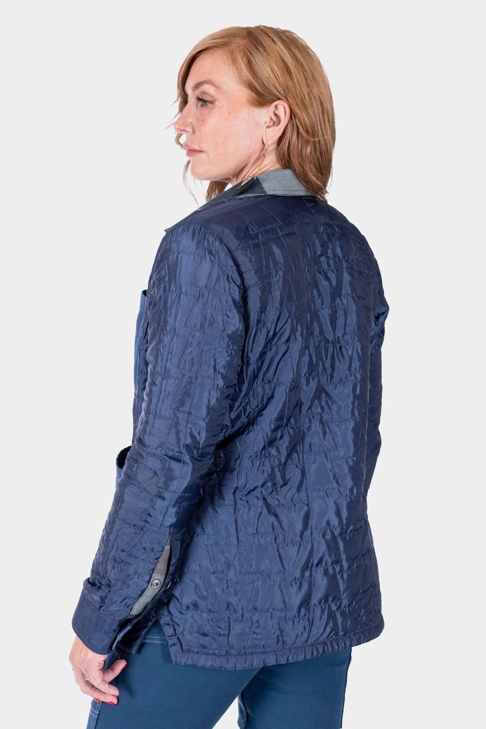 Dovetail Workwear Women's Durham Reversible Quilted Shirt Jac