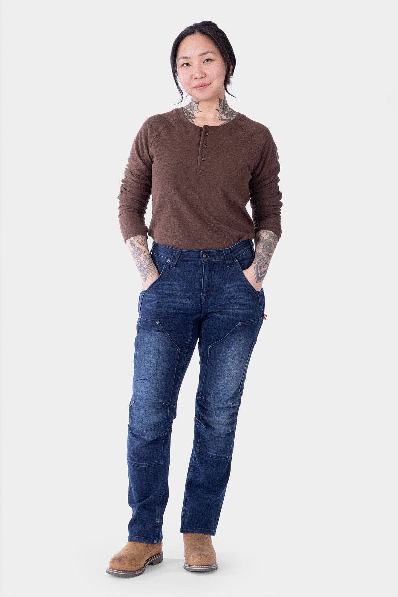 Dovetail Workwear Women's Britt X Graphene Denim Pant