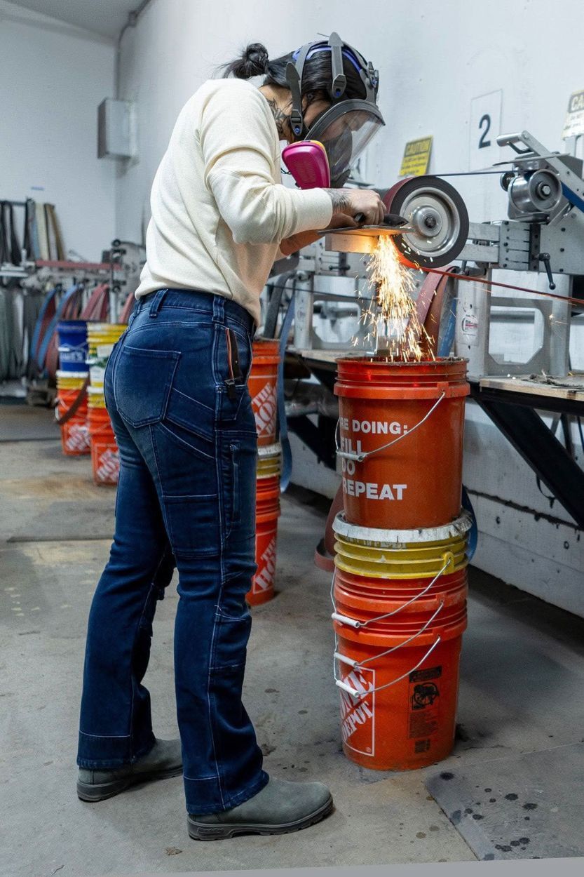 Dovetail Workwear Women's Britt X Graphene Denim Pant