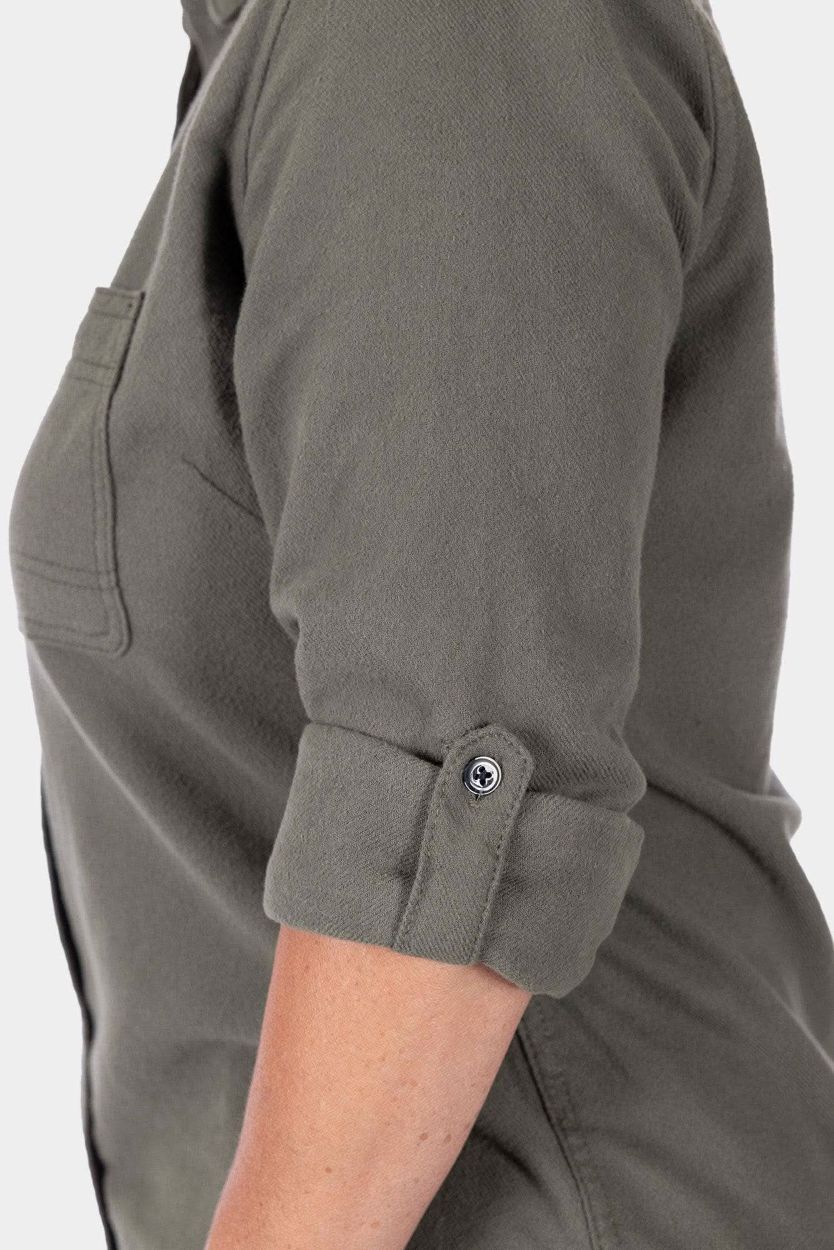 Dovetail Workwear Givens Stretch Chamois Work Shirt