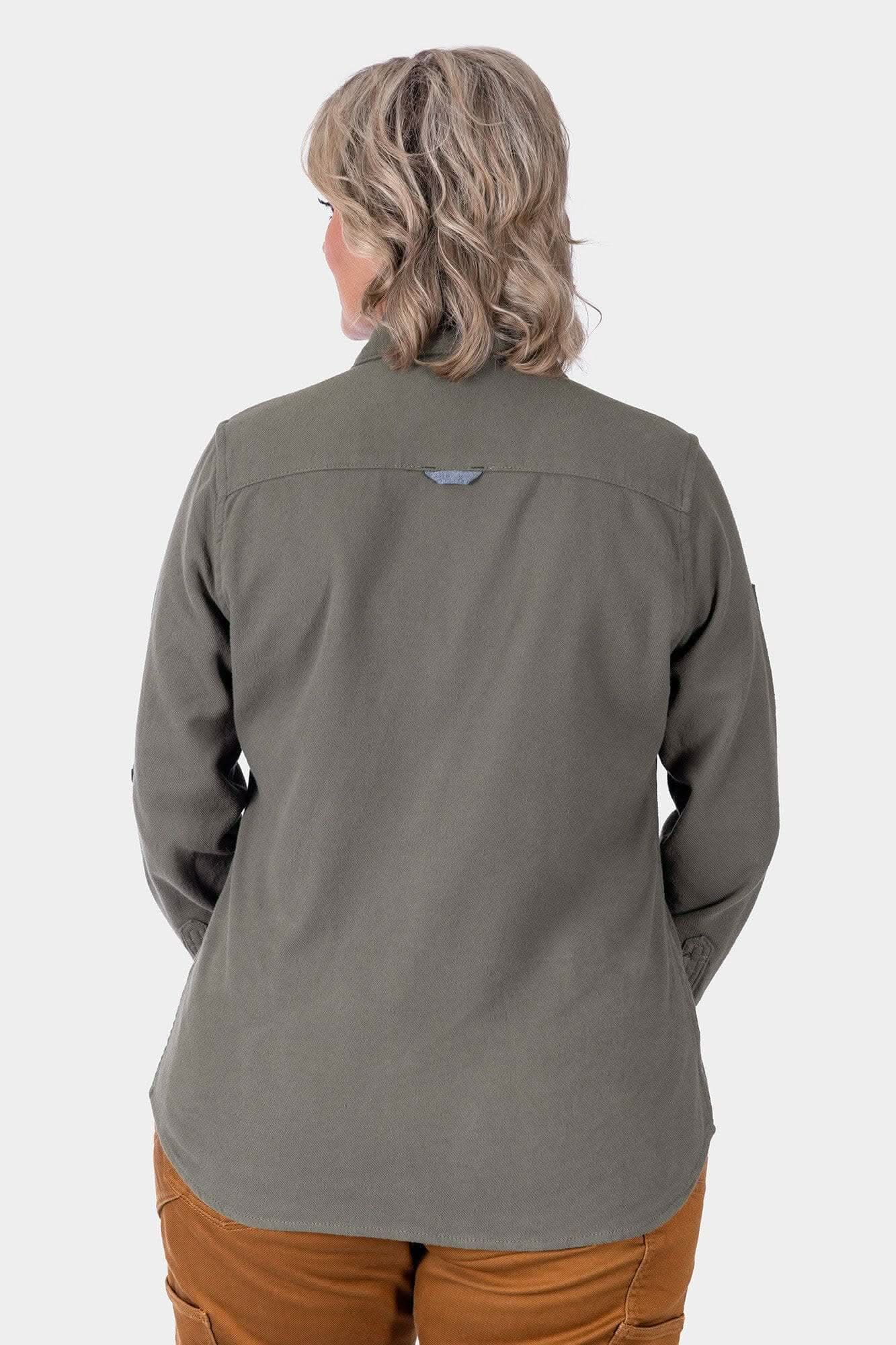 Dovetail Workwear Givens Stretch Chamois Work Shirt