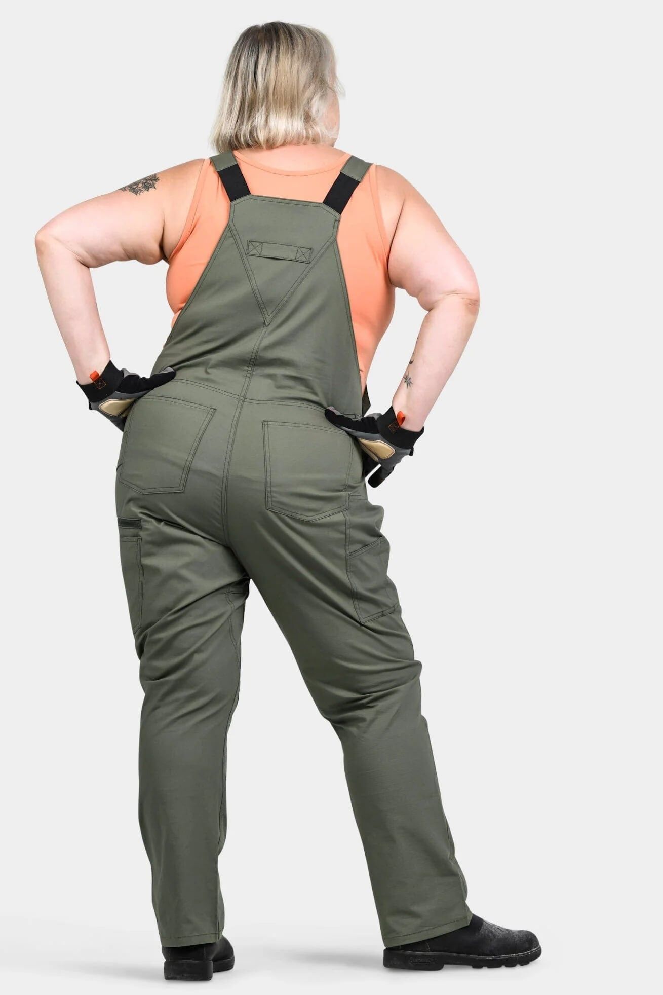 Dovetail Workwear Women's Ultra Light Ripstop Freshly Overalls