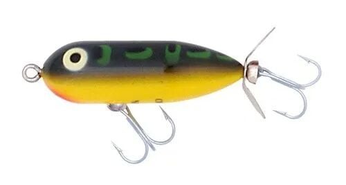 Heddon Tiny Torpedo Bullfrog Lure, 1 7/8-In