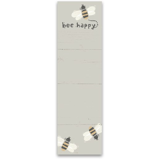 "Bee Happy" List Pad