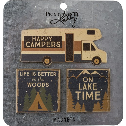 Campers Magnet Set