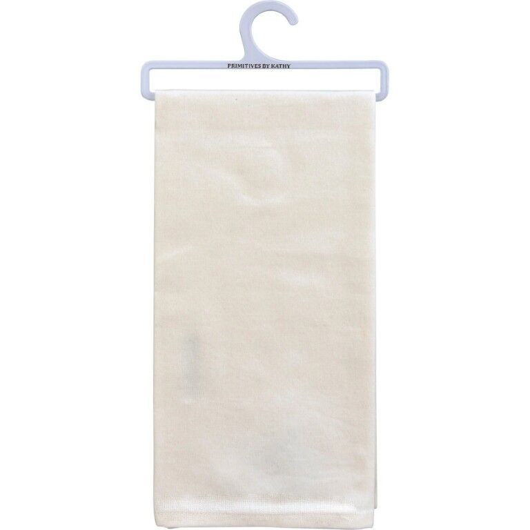 Primitives By Kathy Naughty Let's Go With Niceish Kitchen Towel, 18-In x 26-In