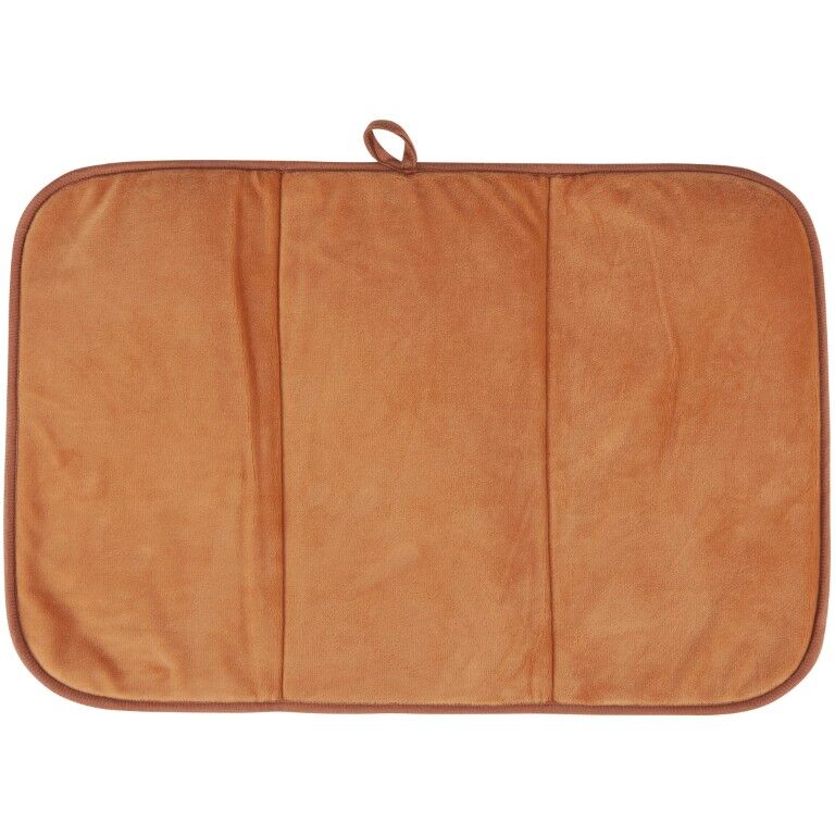 Primitives By Kathy Pumpkin Wagon Drying Mat, 21-In x 14-In