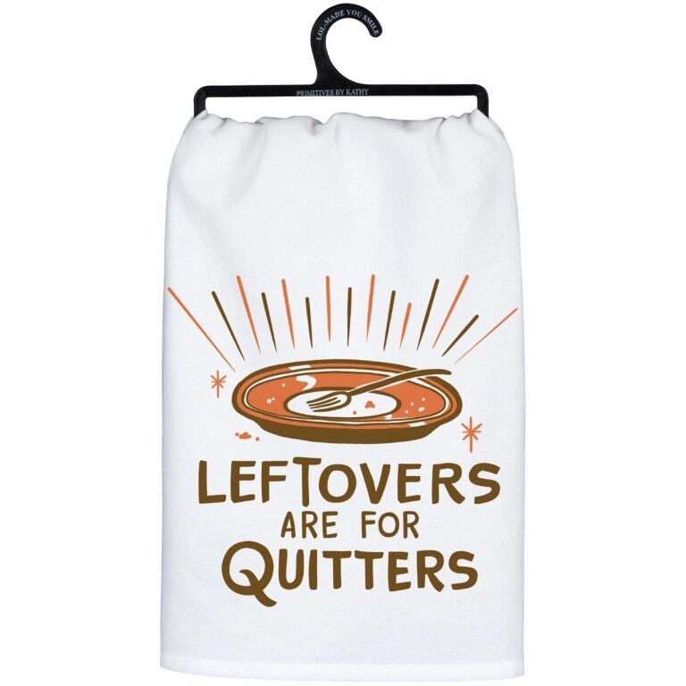 Primitives By Kathy Leftovers Kitchen Towel, 28-In x 28-In