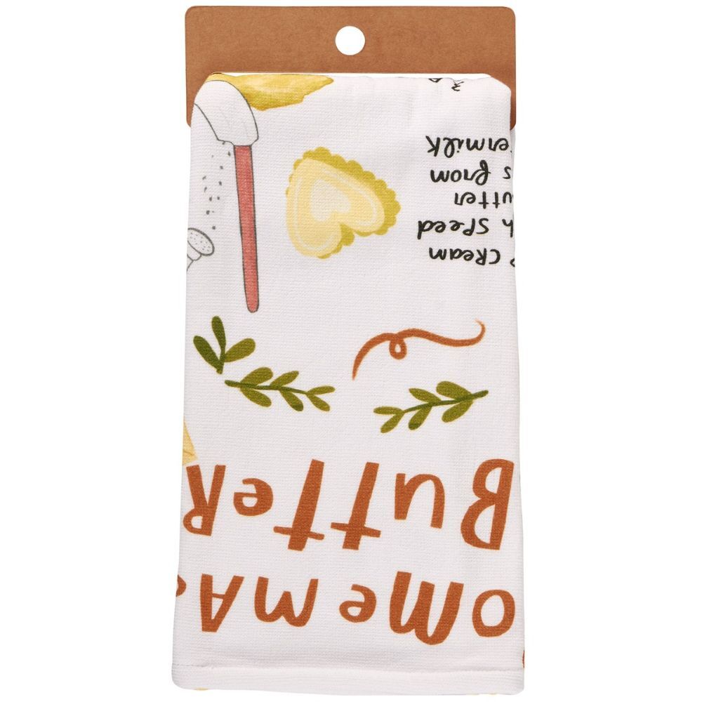 Primitives By Kathy Homemade Butter Recipe Kitchen Towel