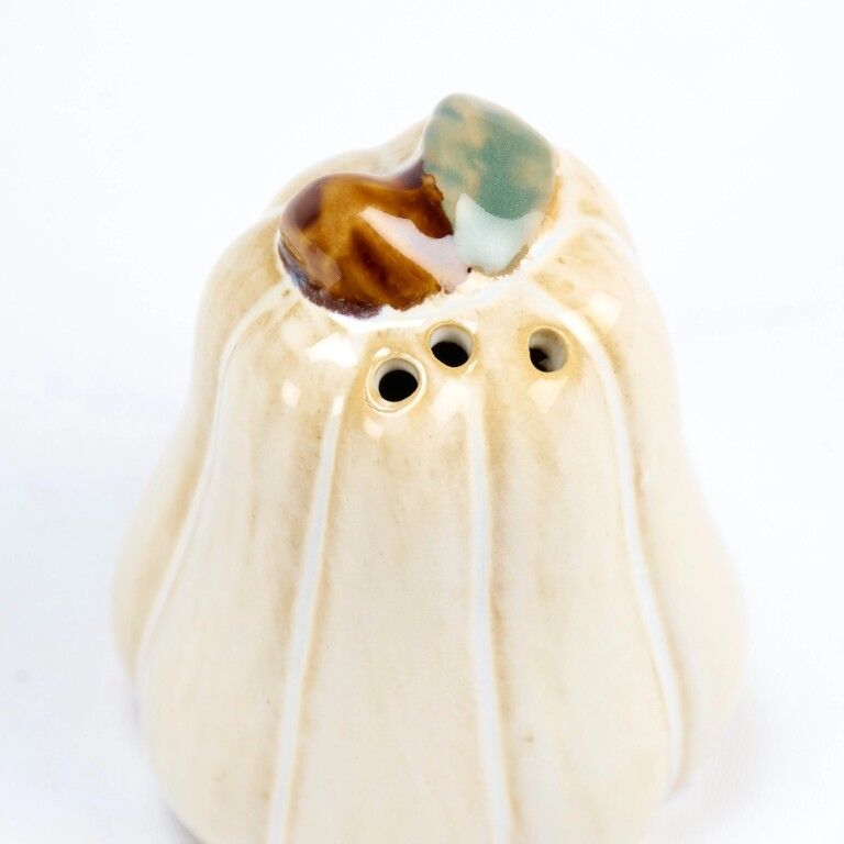 Primitives By Kathy White Pumpkins Salt & Pepper Set, 2 1/4-In x 2 3/4-In x 2 1/4-In, 2-Pc