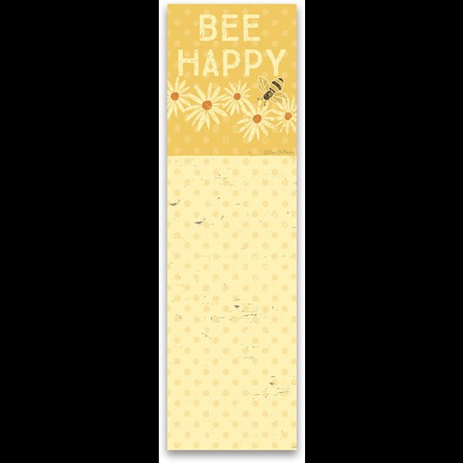 "Bee Happy" List Pad