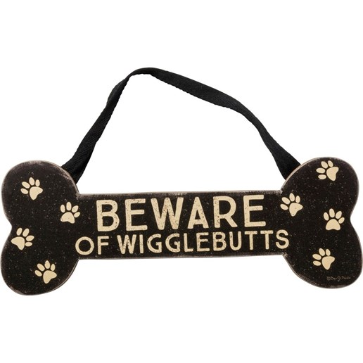 "Wigglebutts" Box Sign