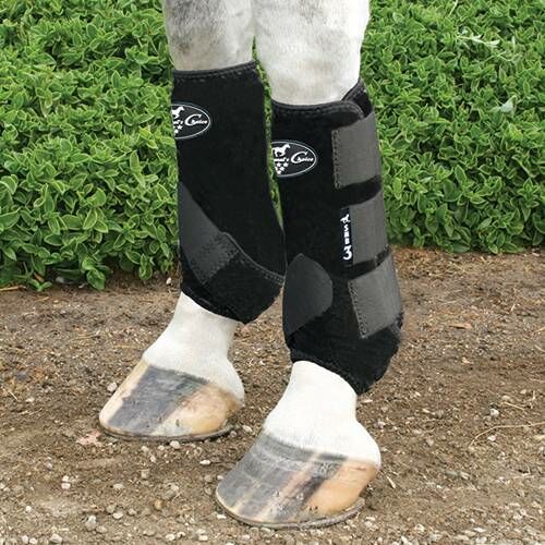 SMB-3 Sports Medicine Boots in Black, Large