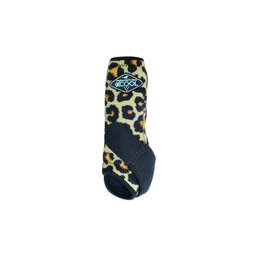 2XCool Sports Medicine Boots Value 4-Pack in Cheetah, Large