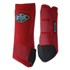 2XCool Sports Medicine Boots Front in Crimson Red, Medium