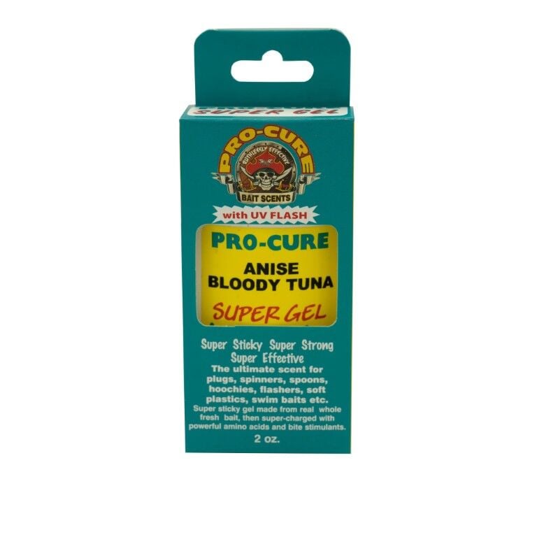 Pro-Cure Anise Bloody Tuna Super Gel Fishing Bait Scent, 2-Oz