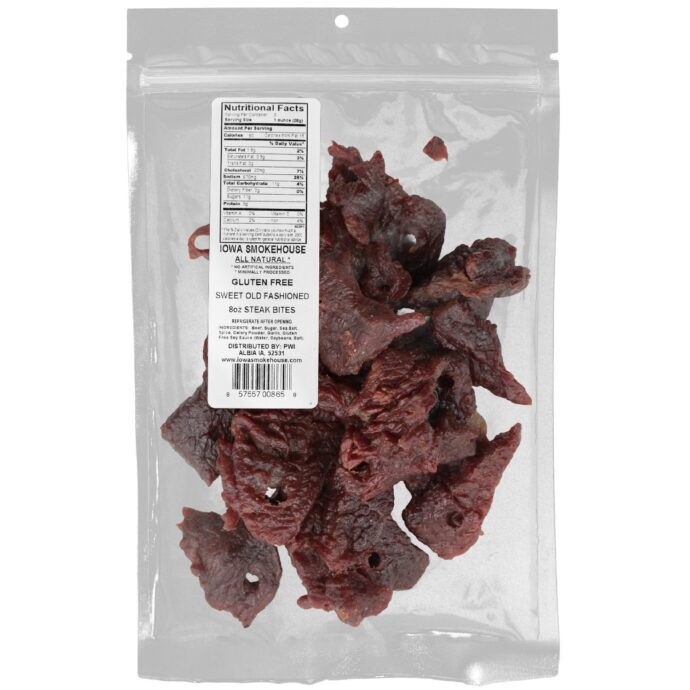 Iowa Smokehouse Sweet Old Fashioned Steak Bites, 8-Oz