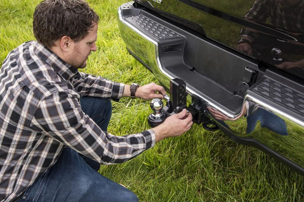 Equal-i-zer FLASH STEEL HD Ball Mount 6-In Drop, 2.5-In Receiver