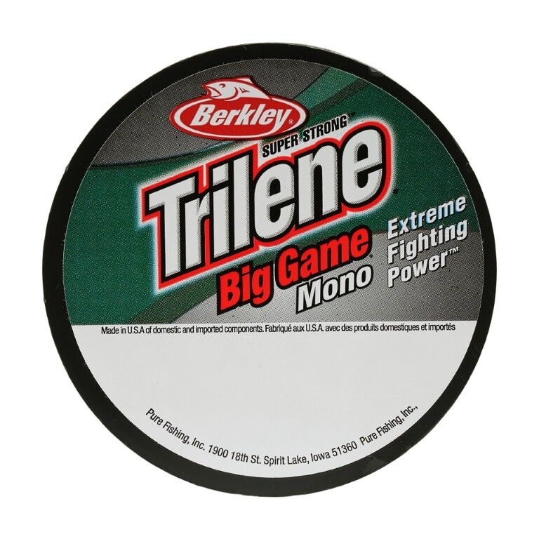 Berkley Trilene Big Game Monofilament Fishing Line, 15-Lb, 900-Yd