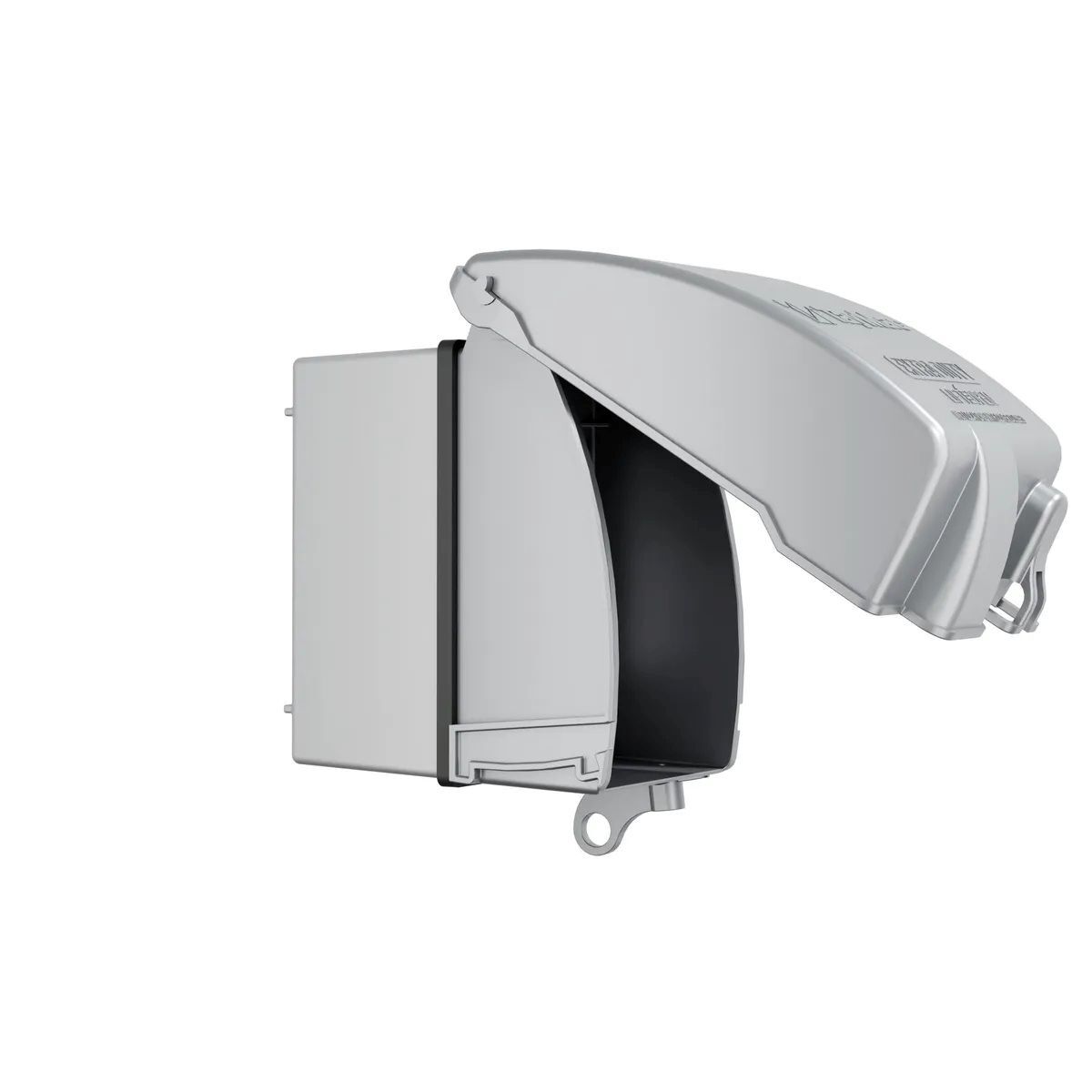 TayMac 1-Gang, Complete In-Use Metal Cover Box Kit