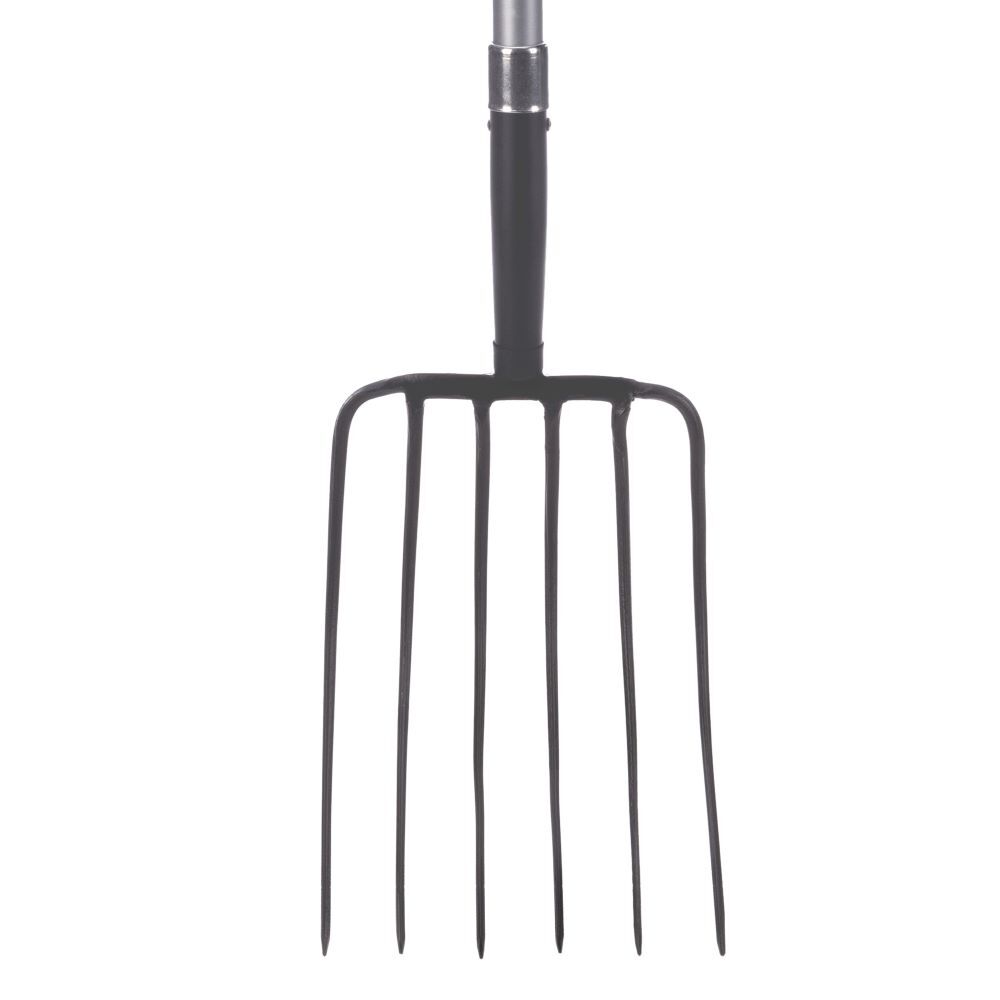 Black Diamond 6-Tine Manure Fork, 60-In