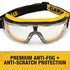 DEWALT Clear Anti-Fog Safety Goggles