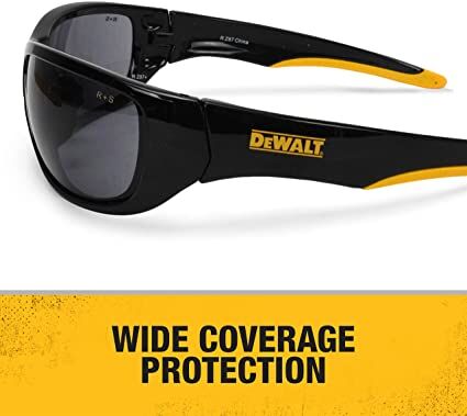 DeWALT Dominator Safety Glasses, Smoke