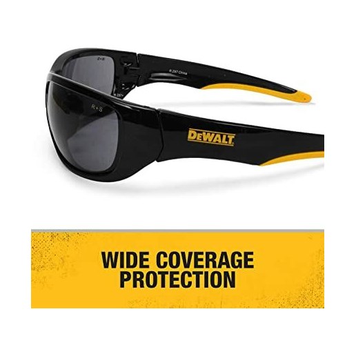 DeWALT Dominator Safety Glasses, Smoke