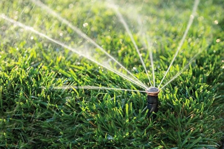 Rain Bird Pro Series 360° Full Spray Pattern Mini Rotary Sprinkler With Regulator 13-Ft To 18-Ft