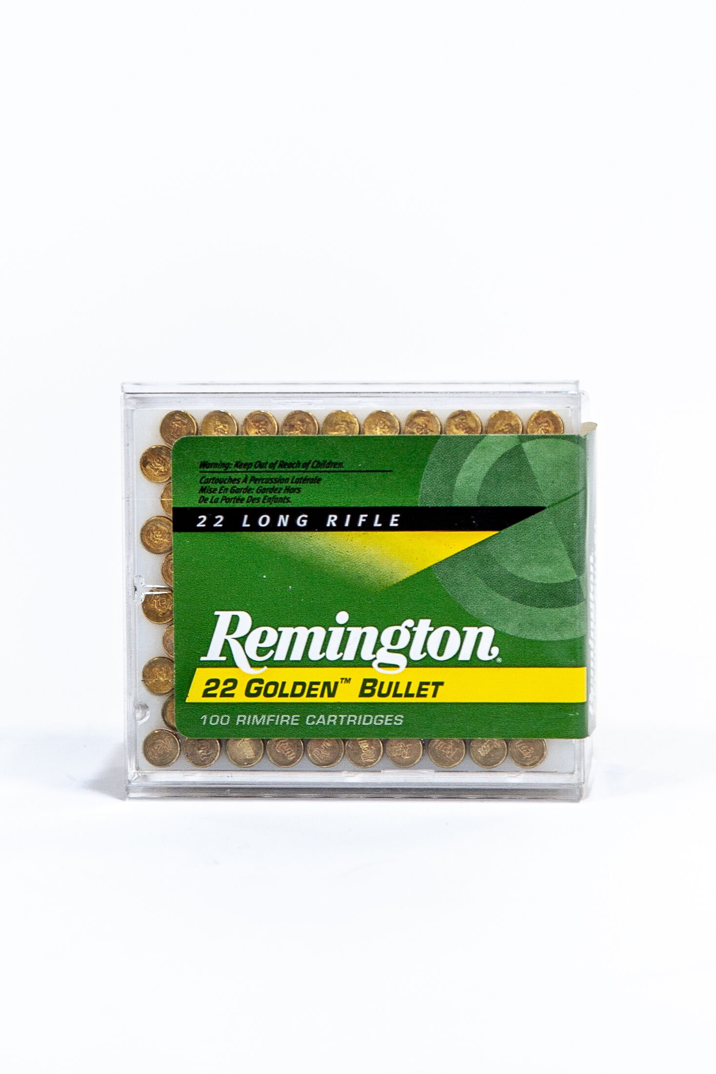 Remington 22 Golden Bullet .22LR 36 gr HP - 100 Rounds