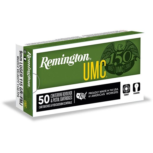 Remington Arms 23720 Centerfire Ammunition 0.9" Height 95 grain