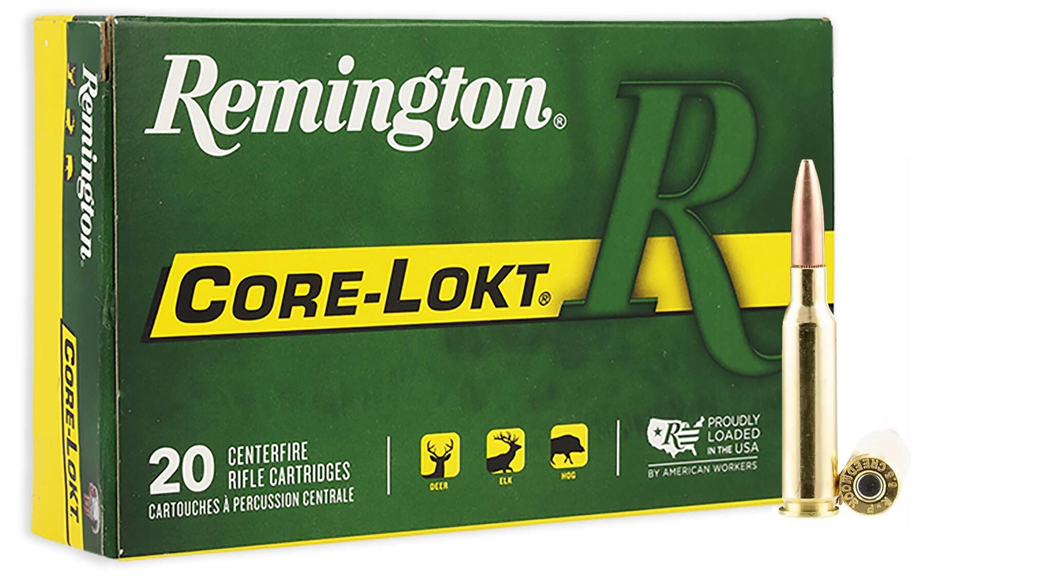 Remington Arms Core-Lokt 6.5 Creedmoor, 140 Grain Pointed Soft Point Core Lokt Rifle Ammo, 20-Rd