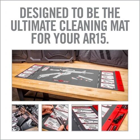 Real Avid Smart Mat AR15 Gun Cleaning Mat, 43-In x 16-In