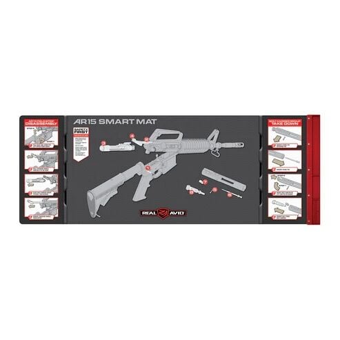 Real Avid Smart Mat AR15 Gun Cleaning Mat, 43-In x 16-In