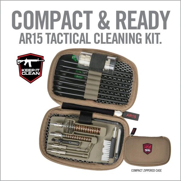 Real Avid Compact And Rugged Gun Boss AR15 Cleaning Kit
