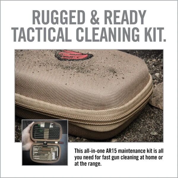 Real Avid Compact And Rugged Gun Boss AR15 Cleaning Kit
