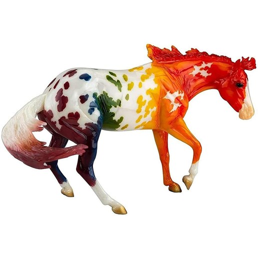 Breyer Spectrum Appaloosa Rainbow Horse Traditional Model #1834