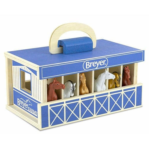 Breyer Farms Wood Carry Stable