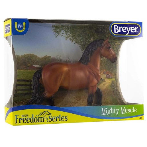 Breyer Freedom Series (Classics) Draft Horse Mighty Muscle Model Horse Toy 62205
