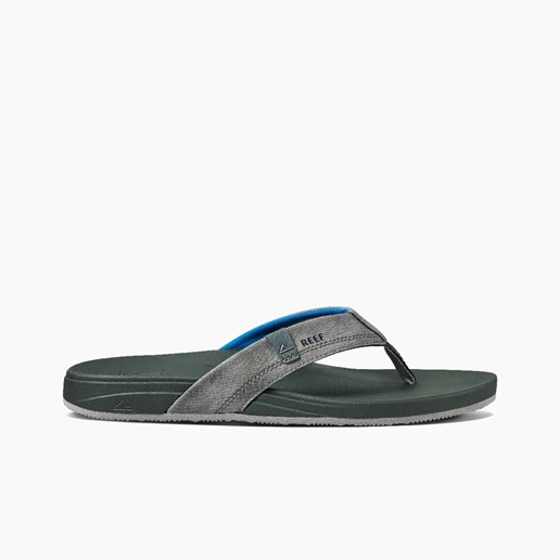 Reef Men's Cushion Spring Sandals in Grey/Blue