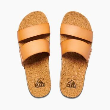 REEF Women's Cushion Vista HI Sandal in Natural