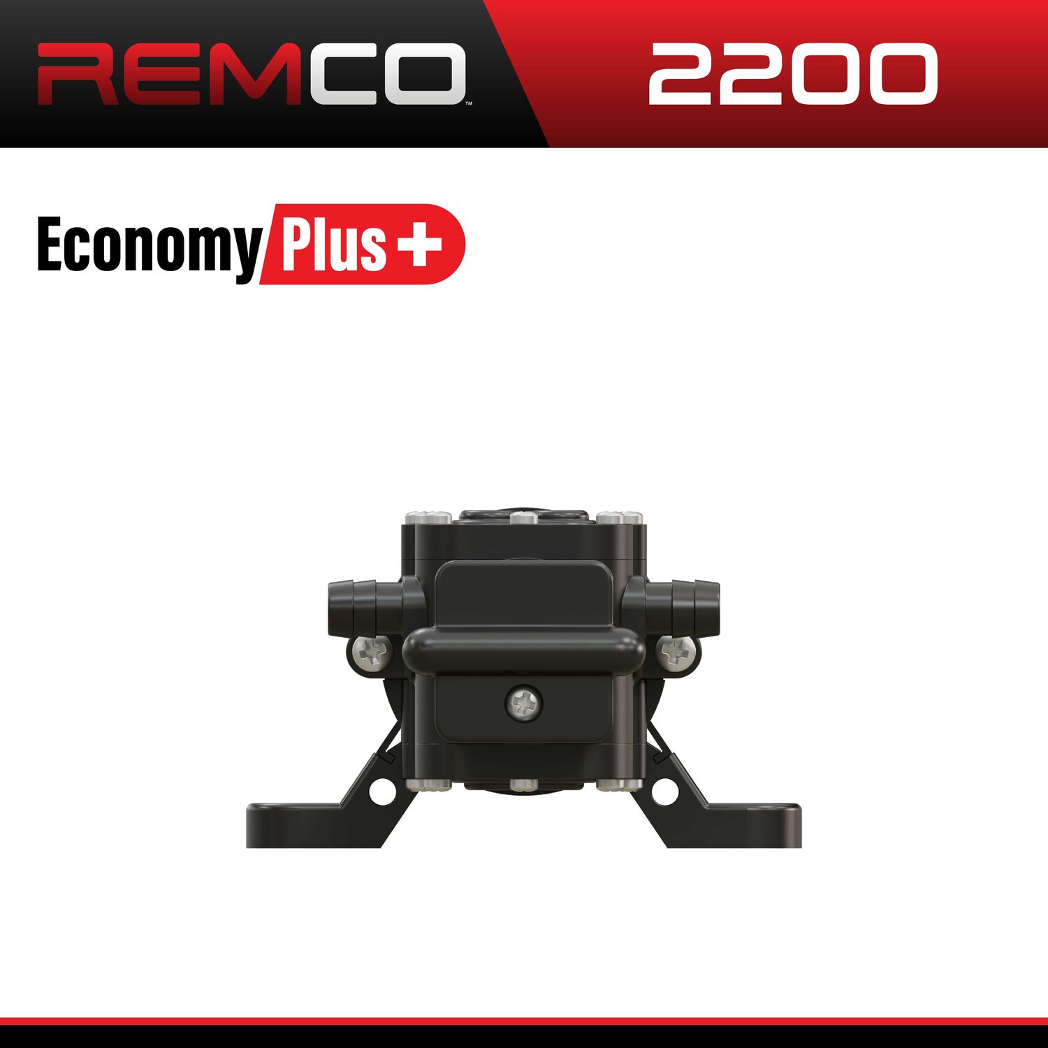 Remco Economy Plus 2200  Sprayer Pump, 12-V, 1-GPM, 40-PSI, 3/8-In Hose Bard Port