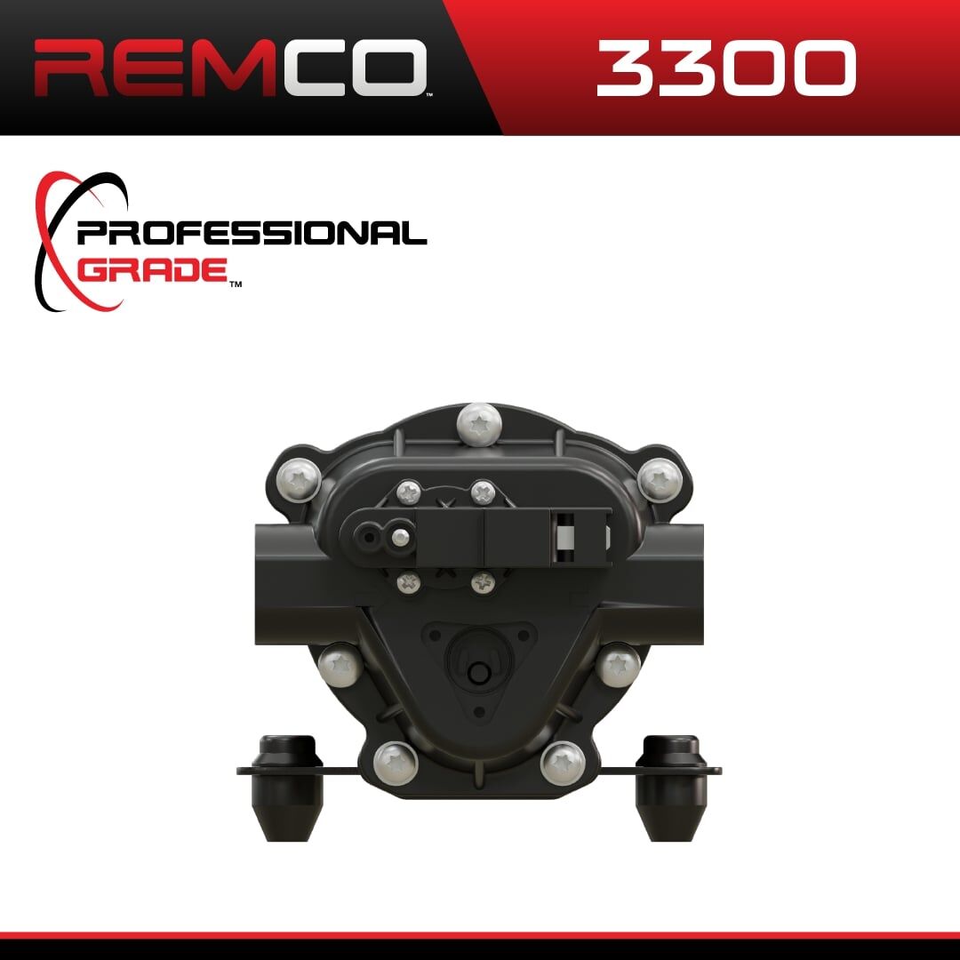 Remco Professional Grade 3300 Sprayer Pump 12-V, 2.2-GPM, 60-PSI, 3/8-In FNPT