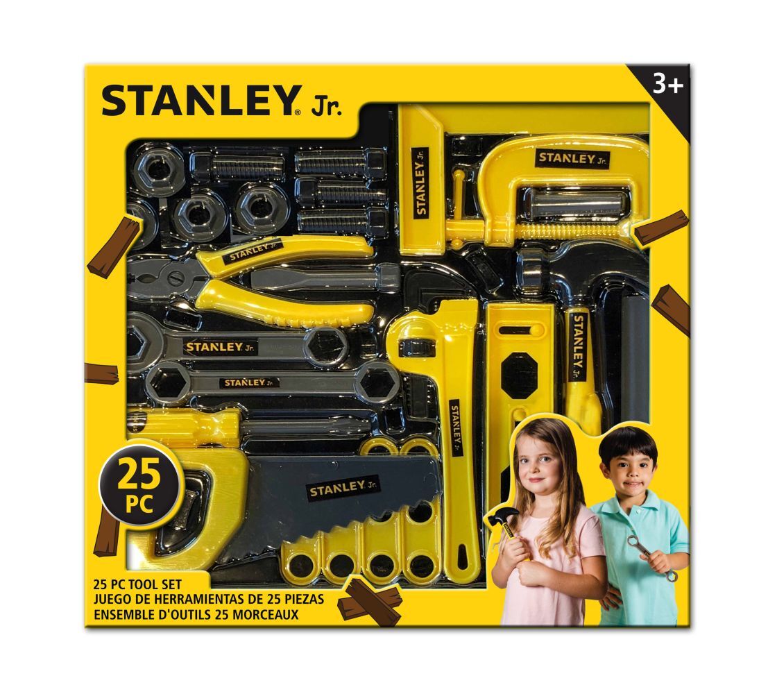 Red Toolbox Stanley Jr. Toolset, 25-Pk