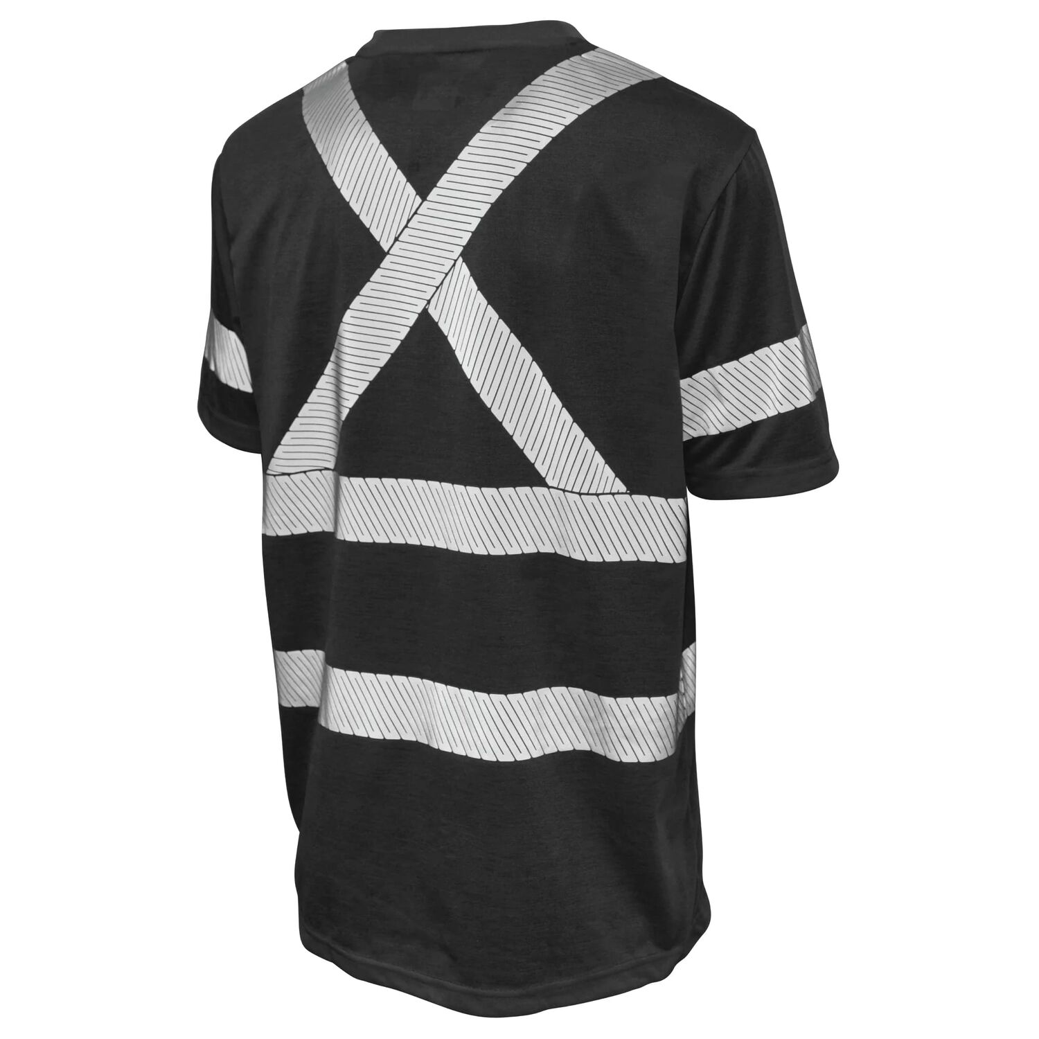 Tough Duck Men's Polyester Jersey Short Sleeve Safety T-Shirt